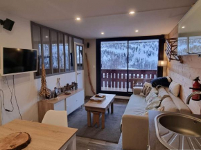 Appartement rénové au calme avec balcon, 1 chambre, coin nuit et parking - Proche Isola 2000 - FR-1-292-137 Isola